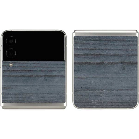 Charcoal Wood Galaxy Z Flip3 5G Skin